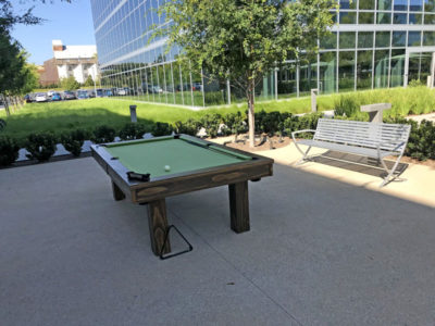 Pool Table, The Quad